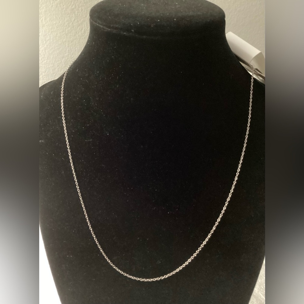 Giani Bernini 18” Sterling Silver Chain Necklace